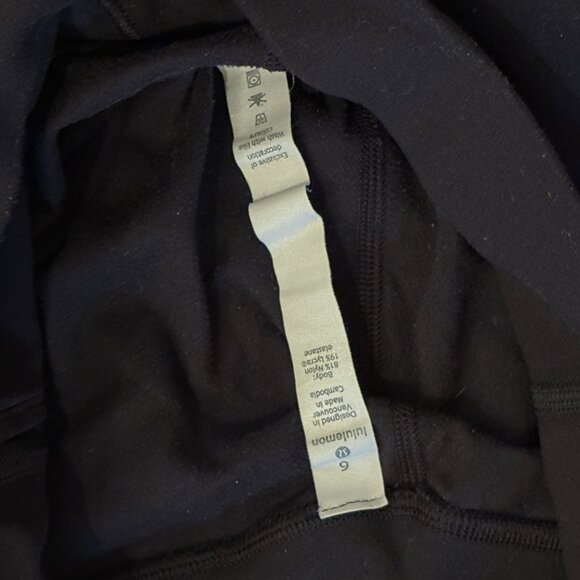 Lululemon Align Pant Full Length 28" Black Nulu High-Rise Yoga Leggings 6 - Picture 7 of 8